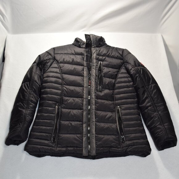 Women's Pure-Soft Puffer Jacket Size Medium 838 - Picture 6 of 9